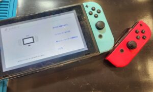 switch　ジョイコン認識しない