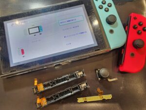 switch　ジョイコン認識しない 修理完了