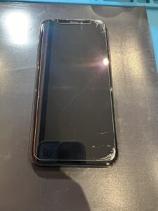 iPhoneXS画面、バッテリー交換