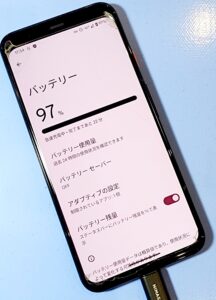 Pixel4 バッテリー交換 修理後