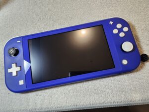 switchLite スティック交換修理 修理後