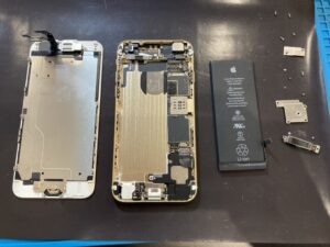 iPhone6 VT交換　分解後