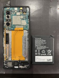 Xperia　1Ⅱバッテリー交換