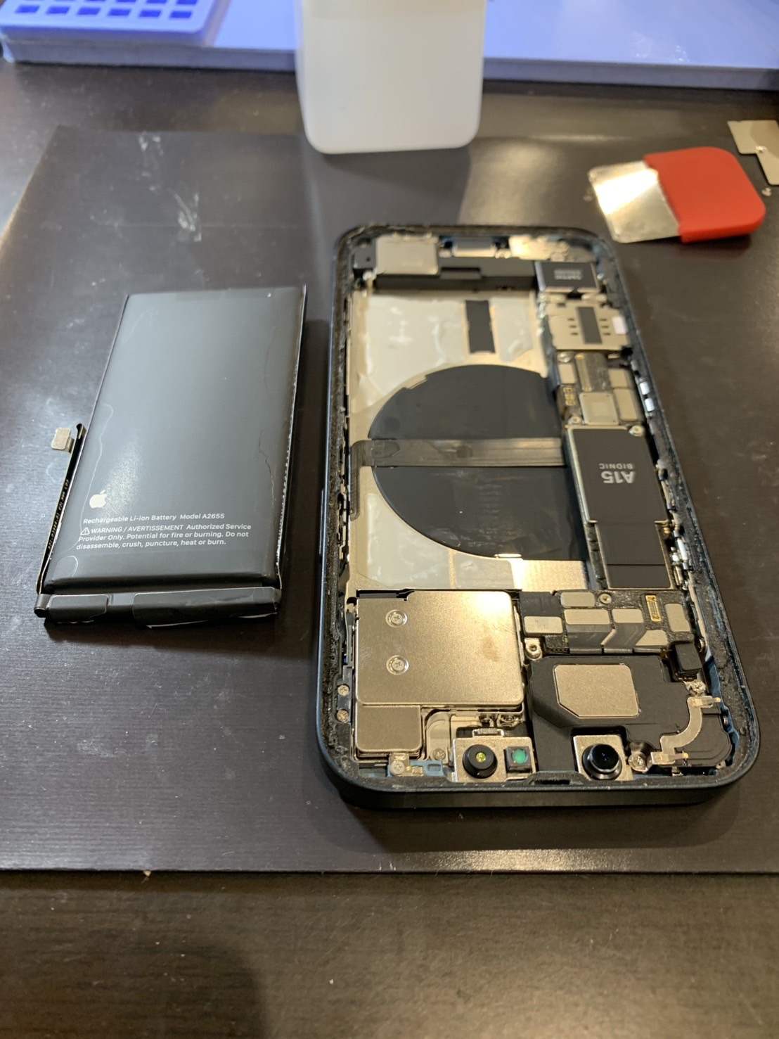 iPhone13　バッテリー交換修理（太田市）